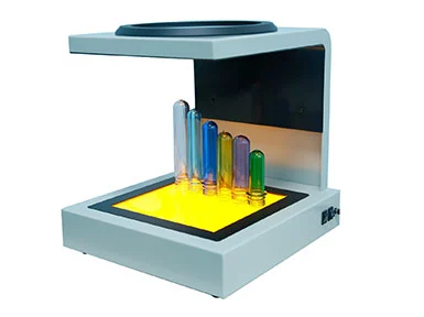 Whether a Polariscope Helps to Observe Common Defects Inside Preforms?